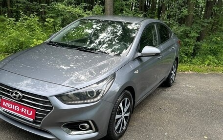 Hyundai Solaris II рестайлинг, 2018 год, 1 350 000 рублей, 9 фотография