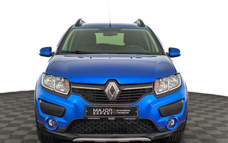 Renault Sandero II рестайлинг, 2016 год, 1 120 000 рублей, 2 фотография