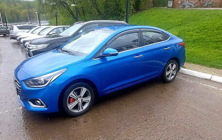Hyundai Solaris II рестайлинг, 2017 год, 1 400 000 рублей, 2 фотография