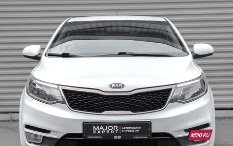 KIA Rio III рестайлинг, 2016 год, 1 050 000 рублей, 2 фотография