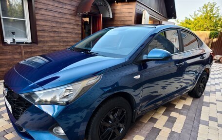 Hyundai Solaris II рестайлинг, 2021 год, 1 420 000 рублей, 17 фотография