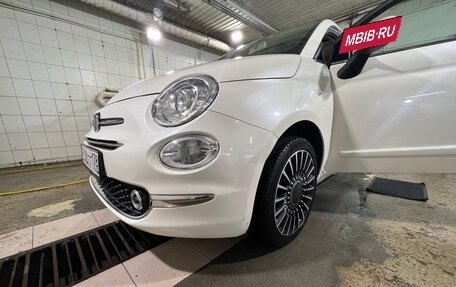 Fiat 500 II, 2017 год, 1 600 000 рублей, 9 фотография
