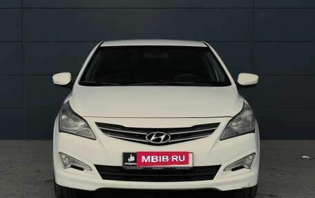 Hyundai Solaris II рестайлинг, 2015 год, 875 000 рублей, 2 фотография
