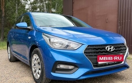Hyundai Solaris II рестайлинг, 2017 год, 1 500 000 рублей, 13 фотография