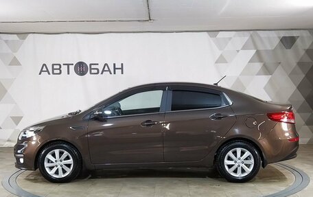 KIA Rio III рестайлинг, 2016 год, 1 159 000 рублей, 4 фотография