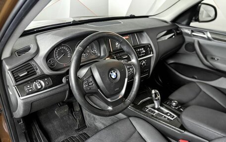 BMW X3, 2016 год, 2 483 000 рублей, 15 фотография