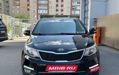 KIA Rio III рестайлинг, 2016 год, 999 000 рублей, 2 фотография