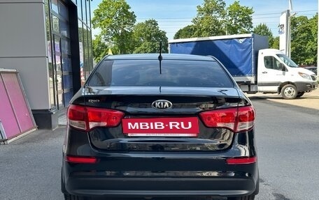 KIA Rio III рестайлинг, 2016 год, 999 000 рублей, 5 фотография
