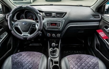 KIA Rio III рестайлинг, 2015 год, 950 000 рублей, 15 фотография
