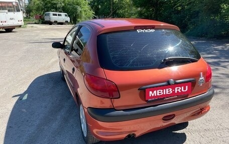 Peugeot 206, 2001 год, 250 000 рублей, 6 фотография