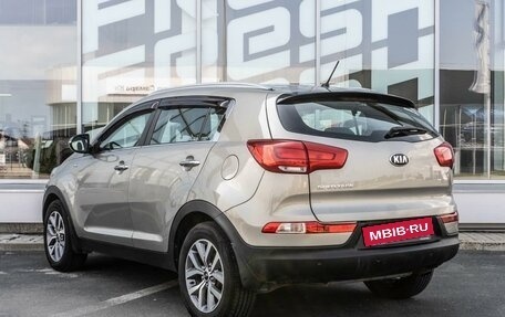 KIA Sportage III, 2014 год, 1 374 000 рублей, 2 фотография