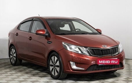 KIA Rio III рестайлинг, 2011 год, 749 585 рублей, 3 фотография