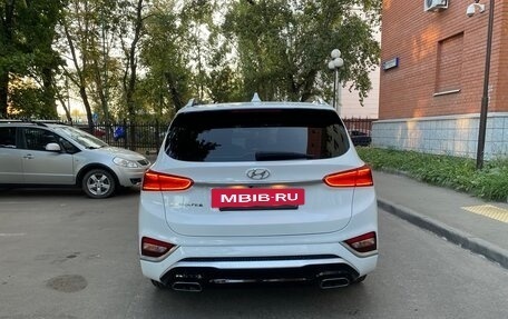 Hyundai Santa Fe IV, 2019 год, 3 450 000 рублей, 4 фотография