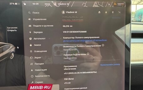 Tesla Model 3 I, 2019 год, 4 300 000 рублей, 24 фотография