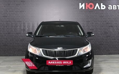 KIA Rio III рестайлинг, 2015 год, 880 000 рублей, 2 фотография