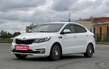 KIA Rio III рестайлинг, 2016 год, 930 000 рублей, 5 фотография