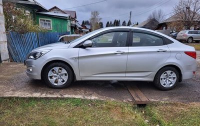 Hyundai Solaris II рестайлинг, 2014 год, 900 000 рублей, 1 фотография