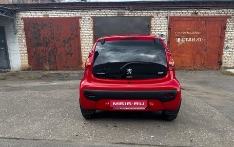 Peugeot 107 I рестайлинг, 2009 год, 435 000 рублей, 5 фотография
