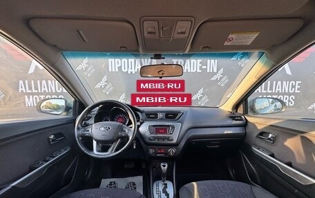 KIA Rio III рестайлинг, 2014 год, 965 000 рублей, 13 фотография
