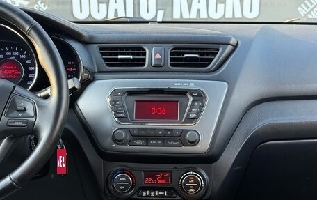 KIA Rio III рестайлинг, 2014 год, 965 000 рублей, 21 фотография