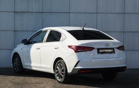 Hyundai Solaris II рестайлинг, 2021 год, 1 450 000 рублей, 2 фотография