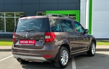 Skoda Yeti I рестайлинг, 2015 год, 1 283 000 рублей, 5 фотография