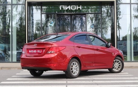 Hyundai Solaris II рестайлинг, 2015 год, 995 000 рублей, 3 фотография