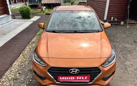 Hyundai Solaris II рестайлинг, 2017 год, 1 350 000 рублей, 4 фотография
