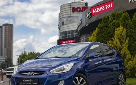 Hyundai Solaris II рестайлинг, 2014 год, 1 025 000 рублей, 1 фотография