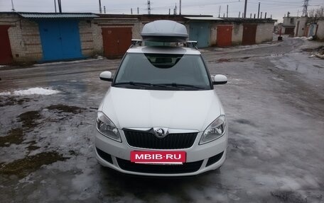 Skoda Fabia II, 2014 год, 900 000 рублей, 21 фотография