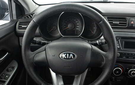 KIA Rio III рестайлинг, 2013 год, 779 000 рублей, 20 фотография