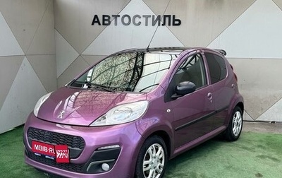Peugeot 107 I рестайлинг, 2013 год, 499 000 рублей, 1 фотография
