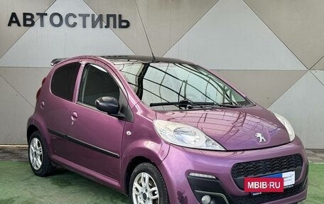 Peugeot 107 I рестайлинг, 2013 год, 499 000 рублей, 3 фотография