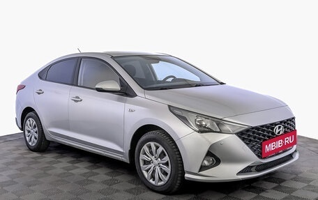 Hyundai Solaris II рестайлинг, 2021 год, 1 600 000 рублей, 3 фотография