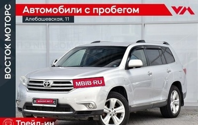 Toyota Highlander III, 2012 год, 1 999 000 рублей, 1 фотография