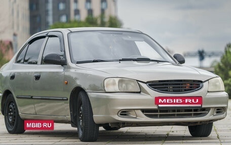 Hyundai Accent II, 2008 год, 440 000 рублей, 13 фотография