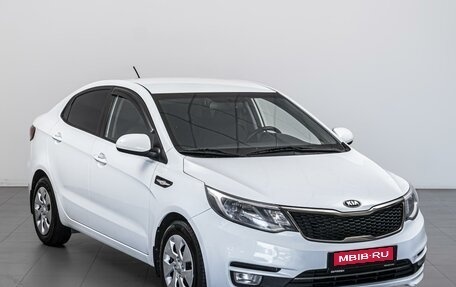 KIA Rio III рестайлинг, 2016 год, 984 000 рублей, 1 фотография