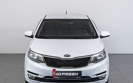 KIA Rio III рестайлинг, 2016 год, 984 000 рублей, 3 фотография