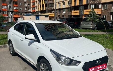 Hyundai Solaris II рестайлинг, 2019 год, 1 130 000 рублей, 10 фотография