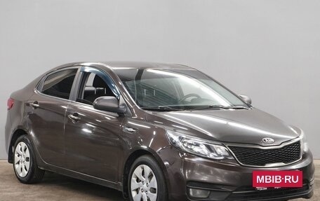 KIA Rio III рестайлинг, 2017 год, 820 000 рублей, 3 фотография