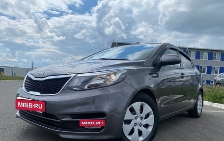 KIA Rio III рестайлинг, 2015 год, 815 000 рублей, 2 фотография