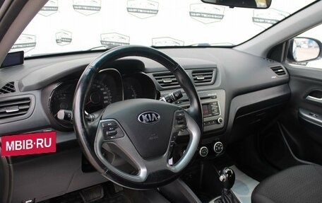 KIA Rio III рестайлинг, 2015 год, 1 099 000 рублей, 11 фотография