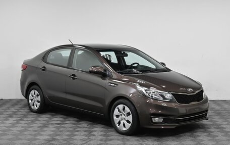 KIA Rio III рестайлинг, 2015 год, 1 099 000 рублей, 2 фотография