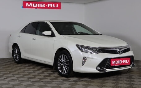 Toyota Camry, 2017 год, 2 129 990 рублей, 3 фотография
