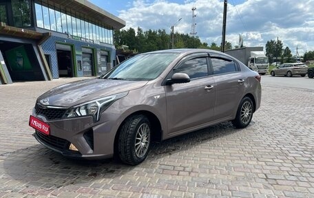 KIA Rio IV, 2021 год, 1 310 000 рублей, 1 фотография