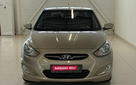 Hyundai Solaris II рестайлинг, 2011 год, 590 000 рублей, 2 фотография
