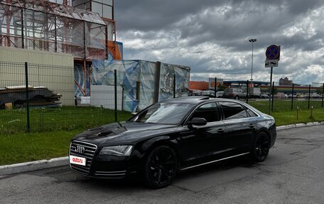 Audi A8, 2010 год, 1 650 000 рублей, 3 фотография