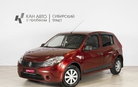 Renault Sandero I, 2012 год, 501 400 рублей, 1 фотография