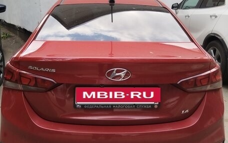 Hyundai Solaris II рестайлинг, 2017 год, 1 370 000 рублей, 9 фотография