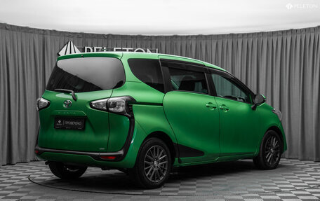Toyota Sienta II, 2017 год, 1 700 000 рублей, 4 фотография